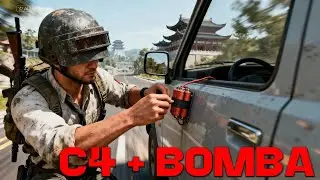 C4 + BOMBA = BEYİN YANDI 💥🤣 #pubg