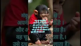 Monkey Aur Chuha Ki Dosti |pat-1 |  Moral Story