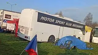 depo MČR, ZSE autokros Humpolec sobota ráno, 23.4.2022.