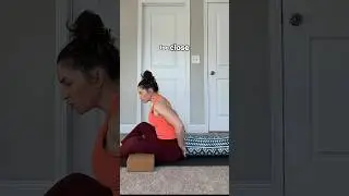 PERFECT Your Back Support With This ❤️ Opening Stretch #backpainrelief #shortsyoga #yin