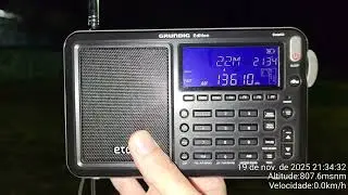 China National Rádio OC 13.610 kHz, faixa de 22 m (Nanning/China) - 19/11/2025
