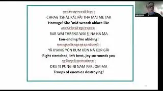 Dharma Toolkit: The Practice of the Praise to the 21 Taras with Ondy Willson (Session 3)