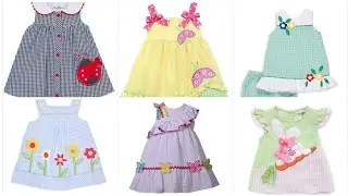 Top 35 applic work summer baby frock design ideas
