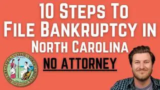 How to File Bankruptcy in North Carolina Without An Attorney