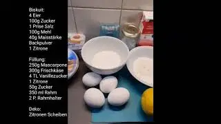 Zitronentorte mit Mascarpone, viel spass beim backen