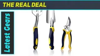 Hiltree 3 Piece Gardening Tools Set The Best Durable Gardening Kit for Home
