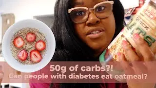 Is oatmeal good for people with  diabetes? Here's a glucose test to prove it.  | The Hangry Woman