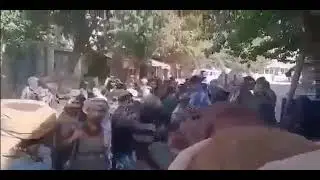 Group of Afghan forces surrender to Taliban