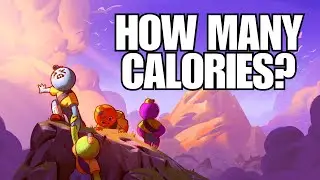 How many calories do you burn playing PEAK?