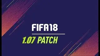FIFA 18 Sliders Version 1.07