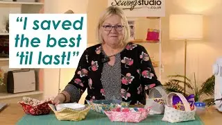 3 Layer Cake Scrap Projects - Baskets!