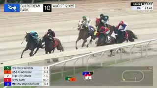 Gulfstream Park Carrera 10 - 23 de Agosto 2025