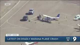 Update on midair plane crash at Marana airport