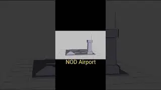 3d model - airport NODE . One of the 7 models of the customized kit .