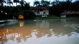 Aqua skipper in action at Bukit Kinding resort
