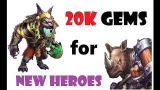 19k Gems for Heroes and Talents Refresh Cards Castle Clash