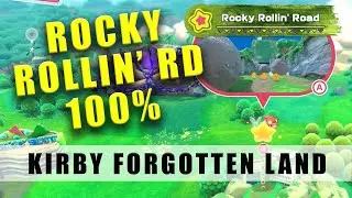 Kirby and the Forgotten Land Rocky Rollin Road walkthrough guide - Save all the hidden Waddle Dees