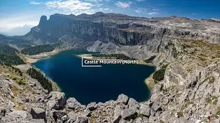 Поход &laquo;Смоки&raquo; на гору Касл-Маунтин (True Summit) в национальном парке Банф через озеро Рокбаунд.