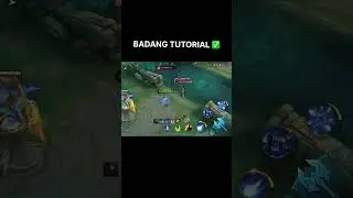 BADANG FREESTYLE COMBO 💀 | MLBB #mobilelegends #tutorial #mlbb #combo #badang