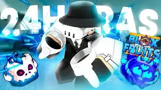 24 HORAS DENTRO DE BLOX FRUITS! 🤮