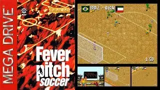 Fever Pitch Soccer / Head-On Soccer  (MEGA DRIVE / GENESIS)