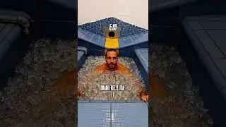 Gianmarco Tamberi e l'ice bath  #viral #shortvideo