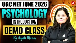 UGC NET Psychology | UGC NET Psychology Demo Class | UGC NET Psychology 2026 By Anjali Mam