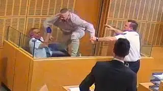 The Most BIZARRE Courtroom Escapes Caught On Camera