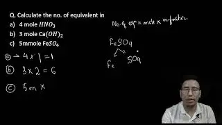 Calculation of Normality ,Molarity and 'No. of equivalent weight and it's relation