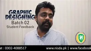 Student Ajlan Feedback | NISDA Graphic Designing Course