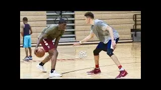 Dwayne Bacon vs Kevin Knox! NBA Prospect & Kentucky Freshman Put Work In at Coach Barsh Academy