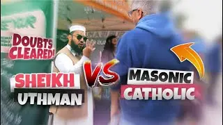 WILL HE ACCEPT ISLAM? | SHEIKH UTHMAN VS MASONIC CATHOLIC