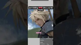 sorry for the lonngg hiatus cuh 💔 #ffvii #ff7 #art #shorts #beginnerartist