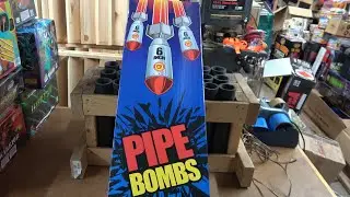 Pipe Bombs cannister shells by Keystone Fireworks
