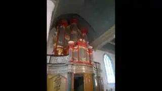 Daar komen stromen van Zegen. Lub Kramer orgel.