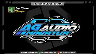 CARA MEMBUAT LOGO SOUND SYSTEM DI || APLIKASI IVY DRAW