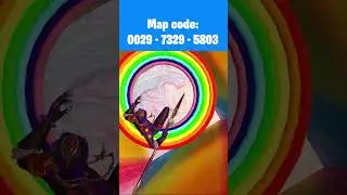 🌈 Rainbow Dropper   New Map Code in Fortnite Creative 2 0 #FortniteCreative #RainbowDropper #NewMap