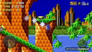 Sonic cd mobile gameplay
