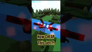 Roblox Build a Boat for Treasure No Scale Cheap Tool Fighter Jet by HawkesDad Gaming #roblox #babft