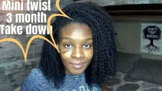 3 MONTHS MINI TWIST TAKE DOWN
