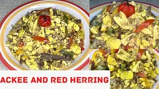 Ackee and Red-herring! I wish I had tried this recipe before, the result is AMAZING | Val’s Kitchen