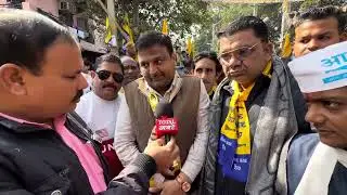 Interview with Supporters of Aam Admi Party Candidate Mukesh Goel From Adarsh Nagar Vidhan Sabha