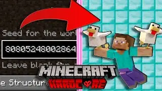 I FOUND THE BEST Minecraft Hardcore Seed EVER