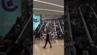 Argentina's Fans 🇦🇷 in Metro Train Station,  Doha, Qatar #Argentina #shorts #ytshorts #short #qatar