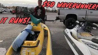 Bought the cheapest Waverunner in the Country!