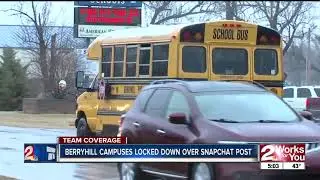 Berryhill Schools locked down all campuses over Snapchat threat on Friday