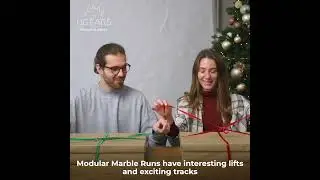 Ugears 3D Wooden Marble Run Puzzles for Adults | Kinetic DIY Wooden Puzzle Kits for Christmas Gift