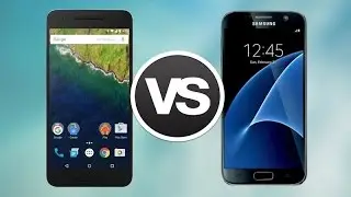 Samsung Galaxy S7 vs Huawei Nexus 6P (Marshmallow vs Nougat) - SPEED TEST