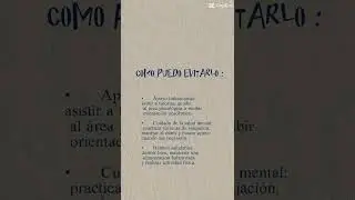 Salud Mental.- estr&eacute;s acad&eacute;mico