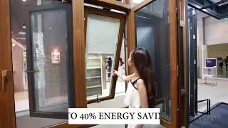 ฺBlinds Between Glass - window
